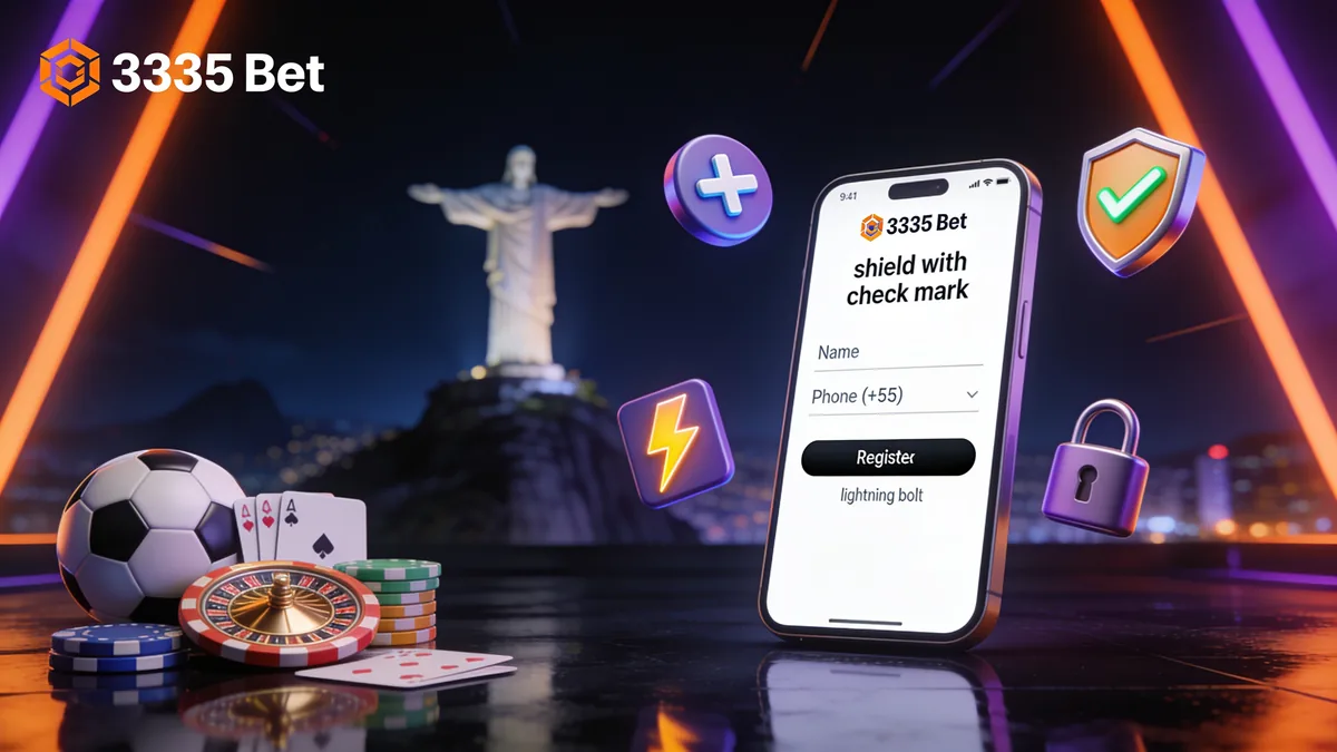 3335 bet no Brasil — Como se Cadastrar no 3335 bet?